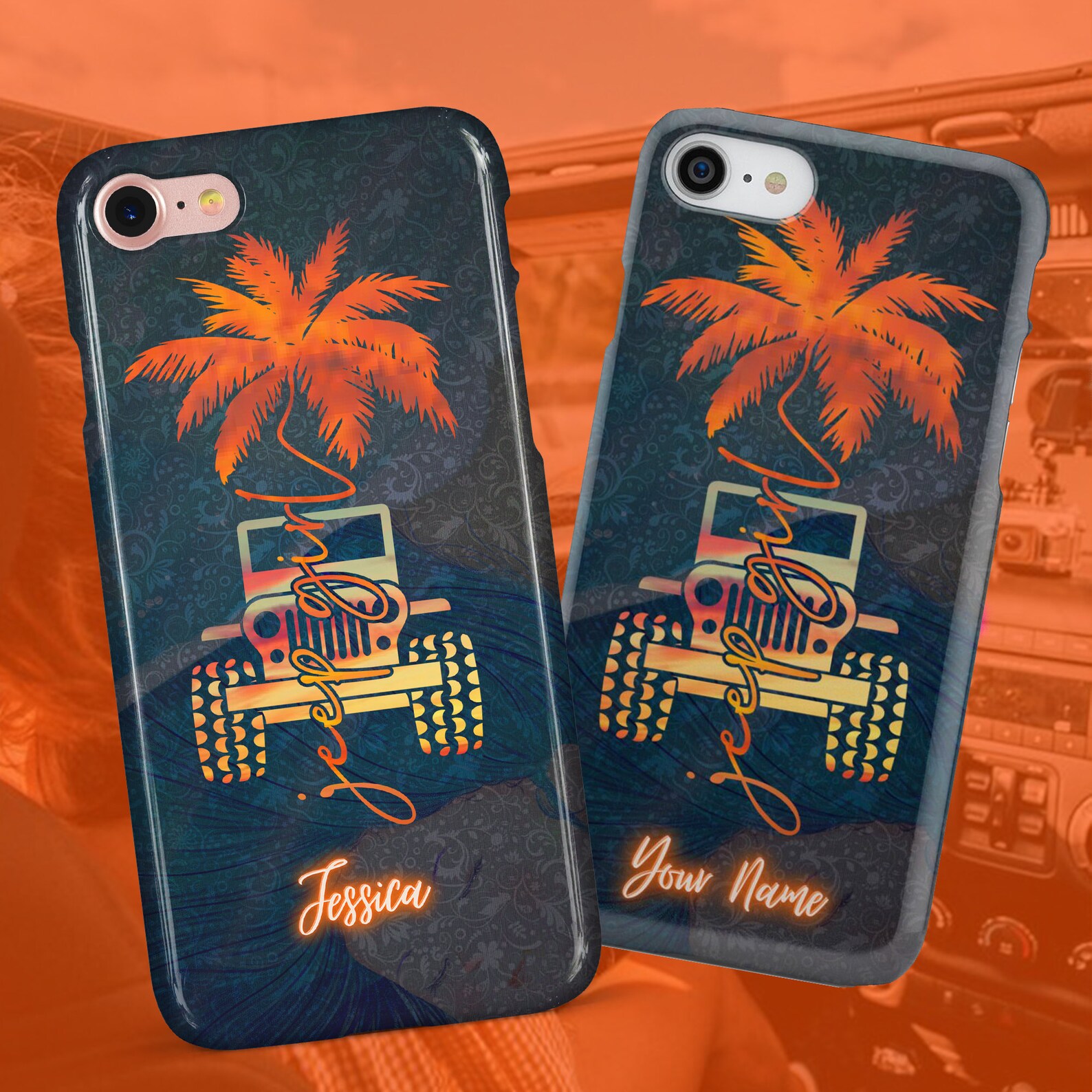 Personalized Jeep Phone Case for Iphone Etsy