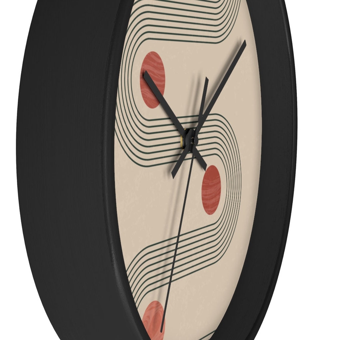mid century silent clock mid century silent clock