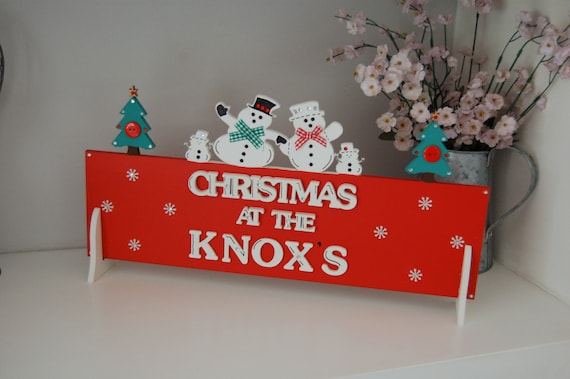 PERSONALISED FAMILY PLAQUE  This family is tied together.. IDEAL CHRISTMAS GIFT 