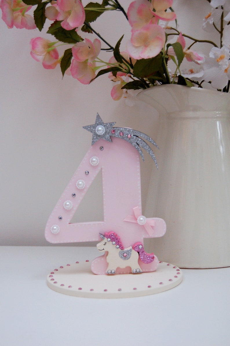 number 4 birthday theme