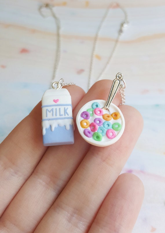 rainbow bff necklace