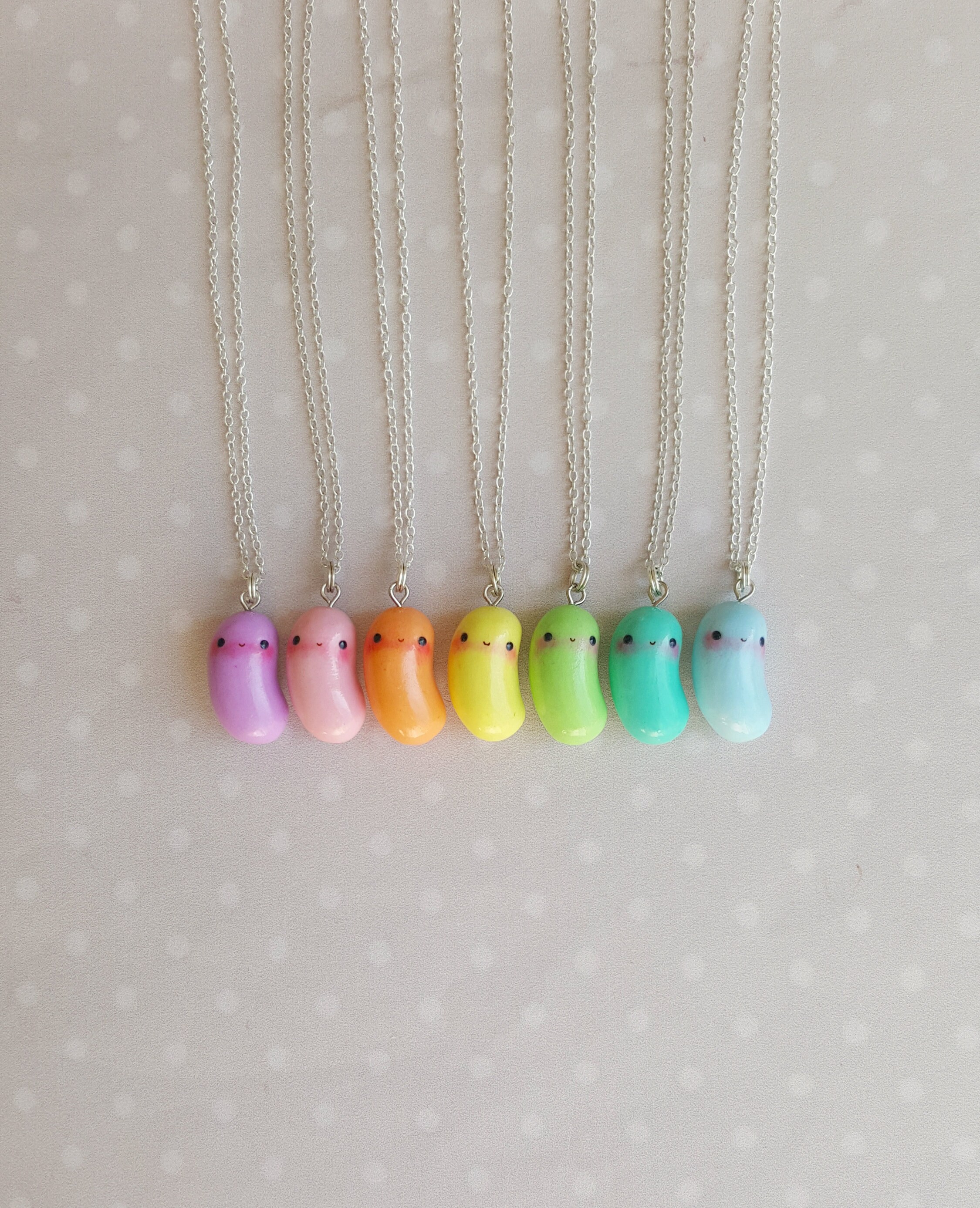 Pastel Rainbow Jelly Beans Food 