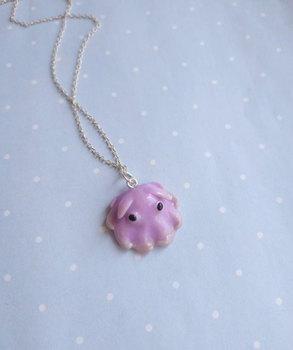 Collar De Pulpo Dumbo Colgante De Calamar Vampiro Totem Etsy