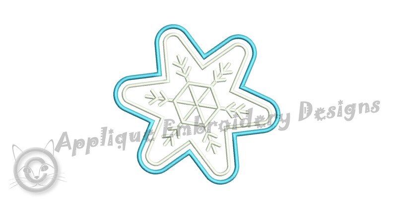 Snowflake Embroidery Applique Design-Christmas Embroidery-Frozen Snow Flake Machine Embroidery Patterns-Instant Download-PES