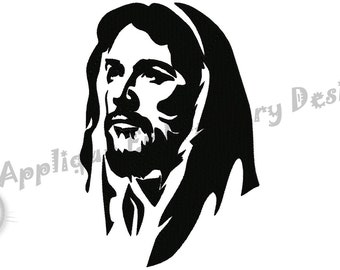 Jesus Christ Embroidery Design-Easter Embroidery-Bunny Embroidery-Christian Embroidery-Machine Embroidery Patterns-Instant Download-PES