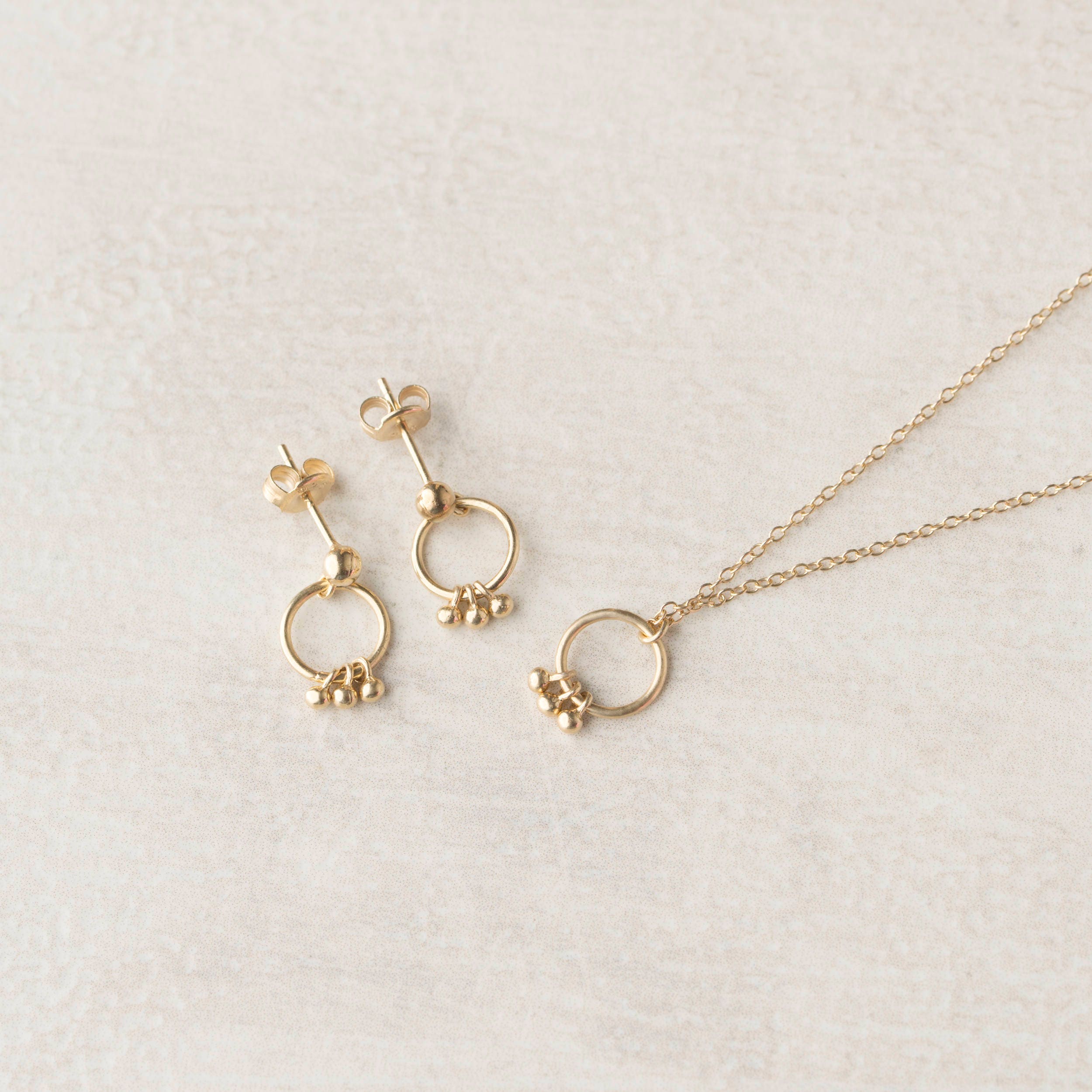 Minimalist Jewelry Set, Delicate Jewelry Set Gold, Dainty Jewelry ...