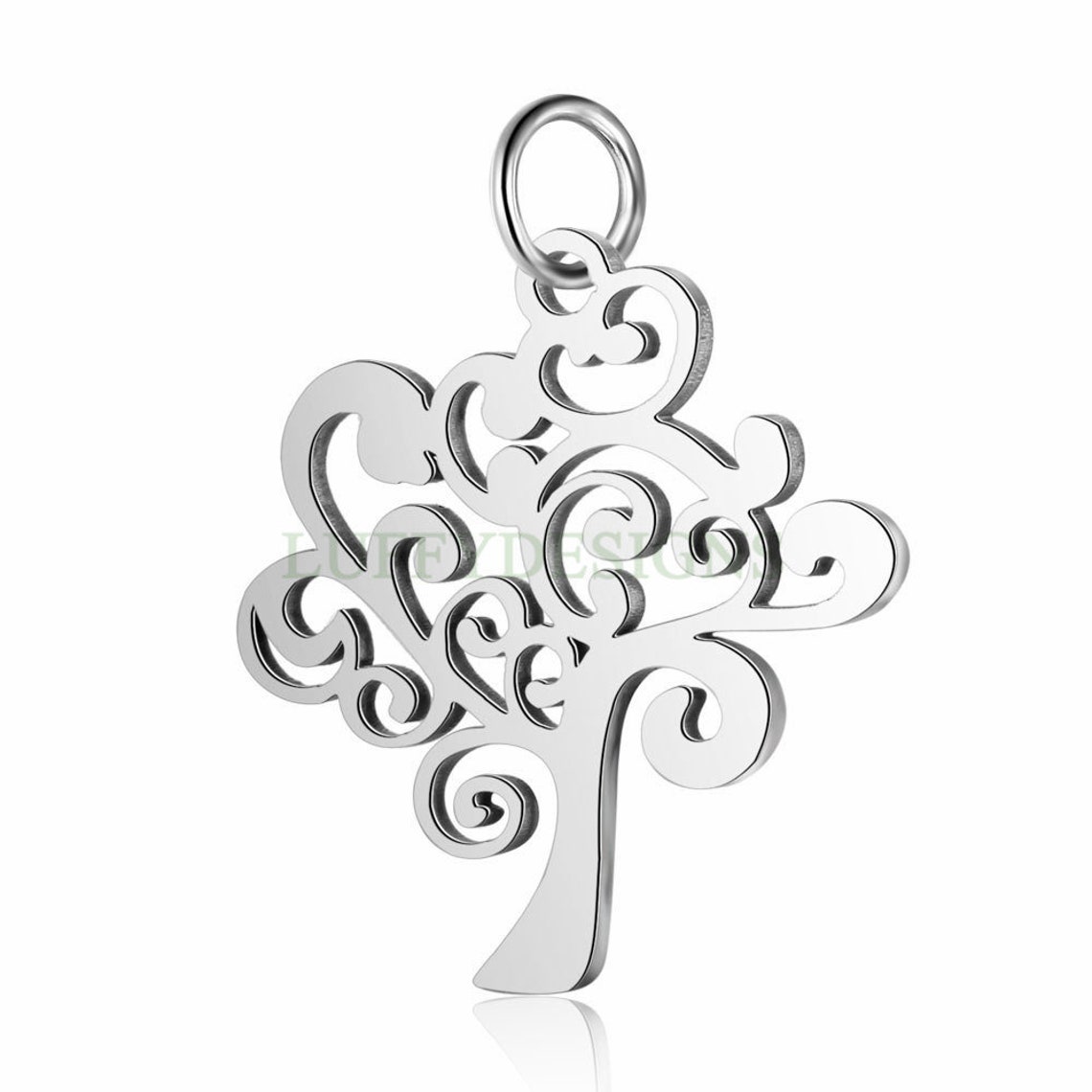 10pcs Family Tree Charm Tree of Life Charm Tree Pendant 18K Etsy