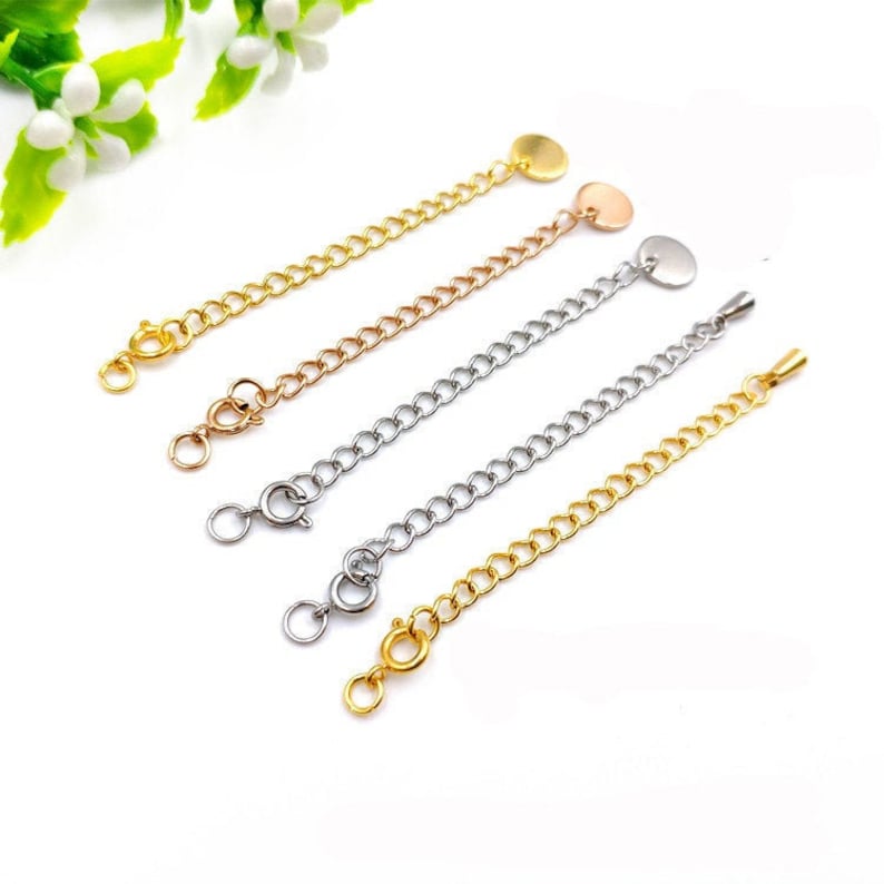 10pcs Necklace/Bracelet Extender Chains Jewelry Making Etsy