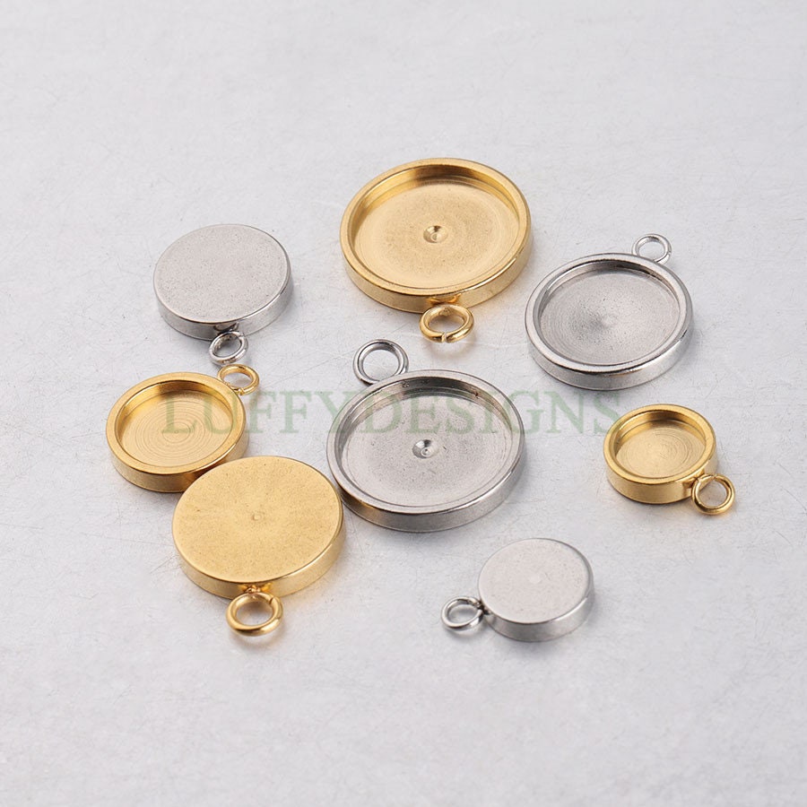 Cabochon base hotsell setting