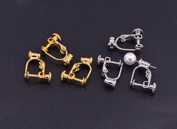 10pcs Secure Earring Lock Earring Back Safe Ear Studs Nuts Earings