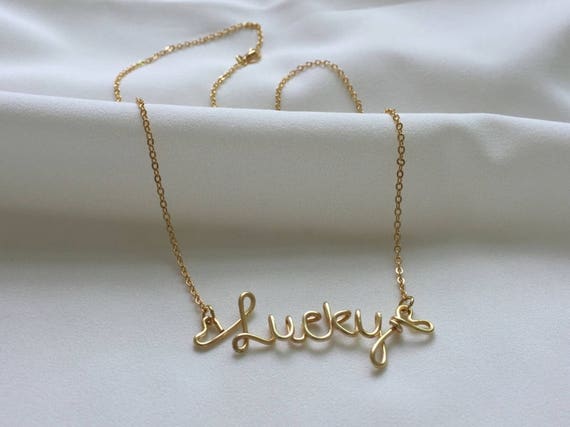 Custom word pendant deals