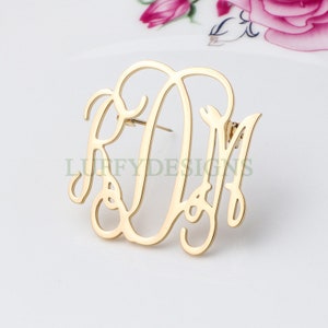 Rose Gold Monogram