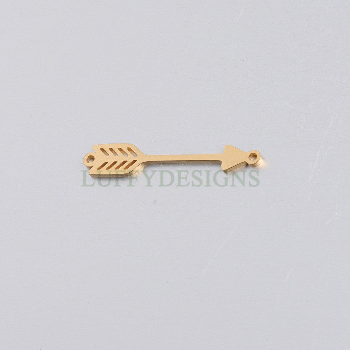 18k Gold Plated Horizon Arrow Pendant Necklaces Tiny Necklace