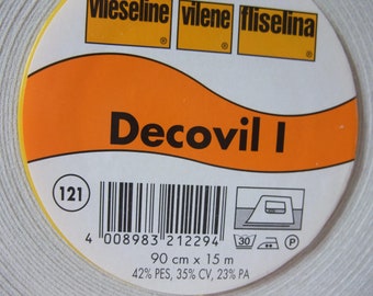 1 m Vilene Decovil I fleece ironable leather-like