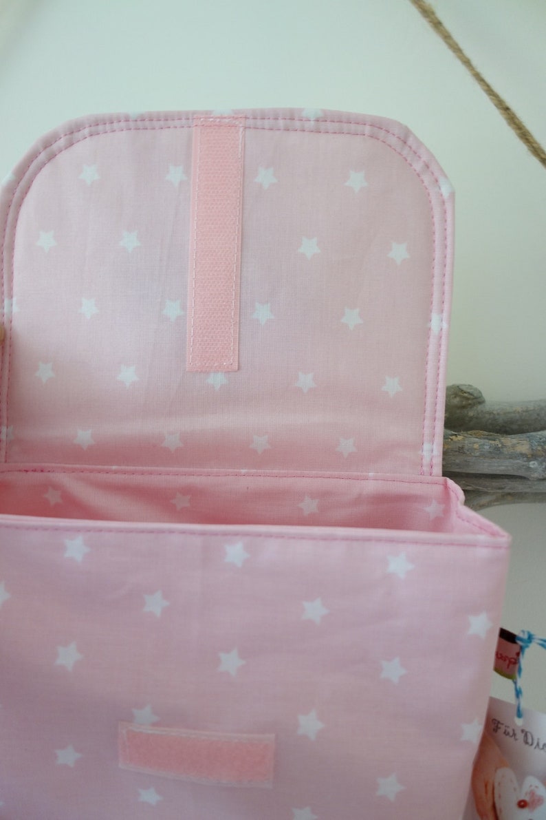 yellow Pink Waterproof handlebar bag unicorn with wish name