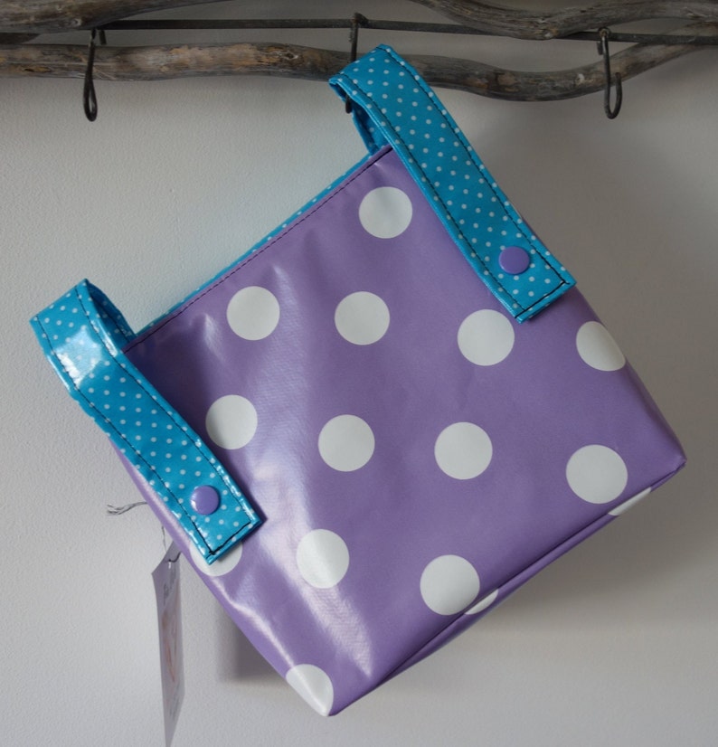 Handlebar Bag with Flap including Desired Name in the Star turquoise lider