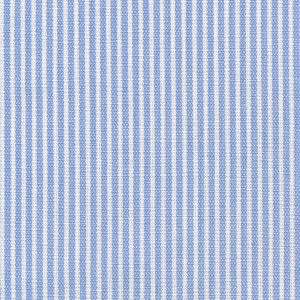 AU MAISON Wachstuch Stripe French Blue, blaue schmale Streifen, beschichtete Baumwolle