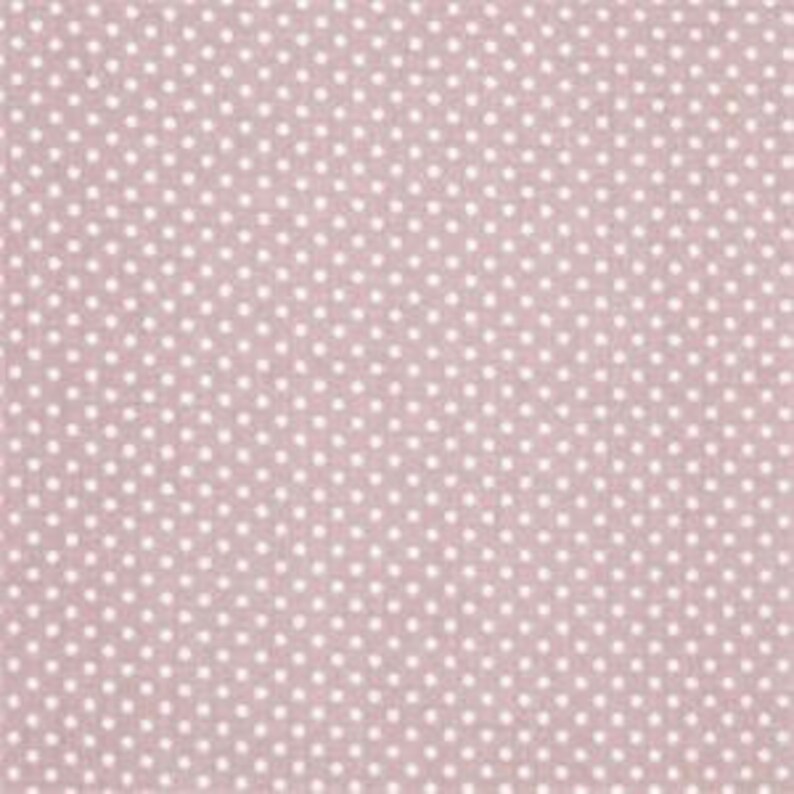 AU MAISON Wachstuch Dots Lavender altrosa Punkte beschichtete Baumwolle Bild 1