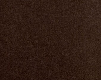 Pocket wool felt, dark brown, 50 x 140 cm, 440 g/meter