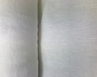 Hemp linen Fabric | Ivory White | 100% hemp | Duvet covers | Pillow Cases| Sheets | perfect vegan textile | organic | sustainable