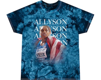 TIE_DIE Allyson Felix unisex-shirts