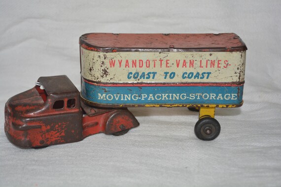 wyandotte truck lines toy truck