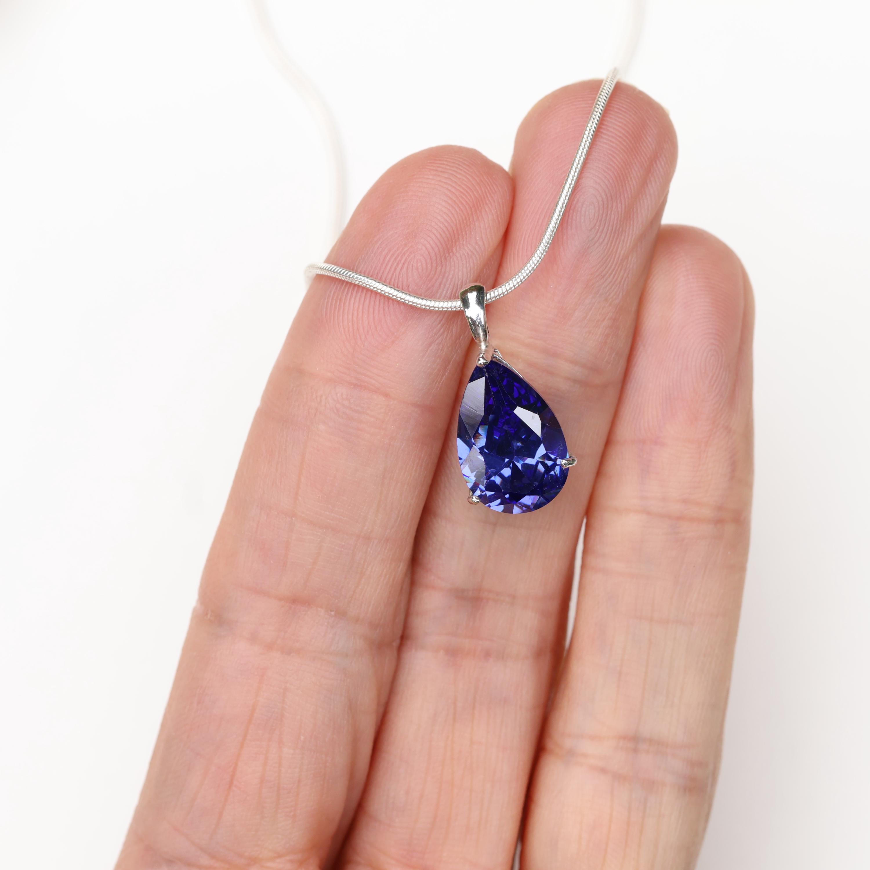 【TATIANA】Water Drop Pendant Necklace NZ2416〜ネックレス teardrop necklace sold on Temu United States