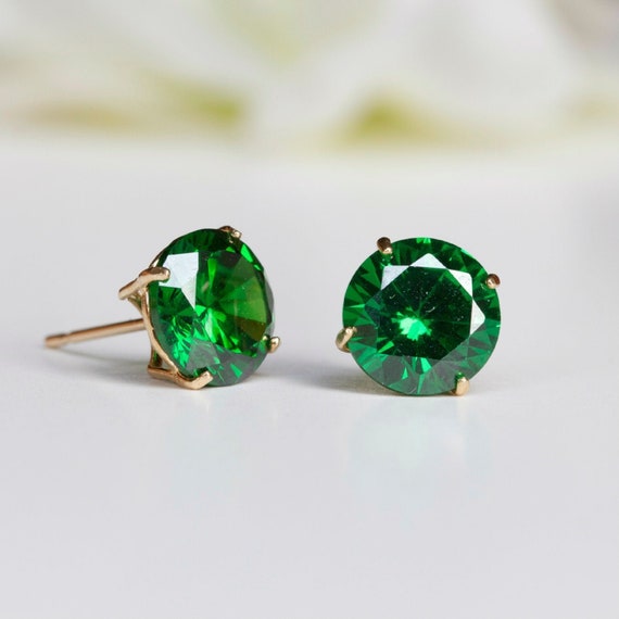 Emerald store earrings goldsmiths