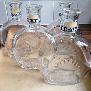 Ricard Water Jug 1 Pint Water Pitcher Barware Carafe 0,5 L Ricard Pitcher French Bistro Vintage Carafe French Bar Garden Beer Party 1 Carafe
