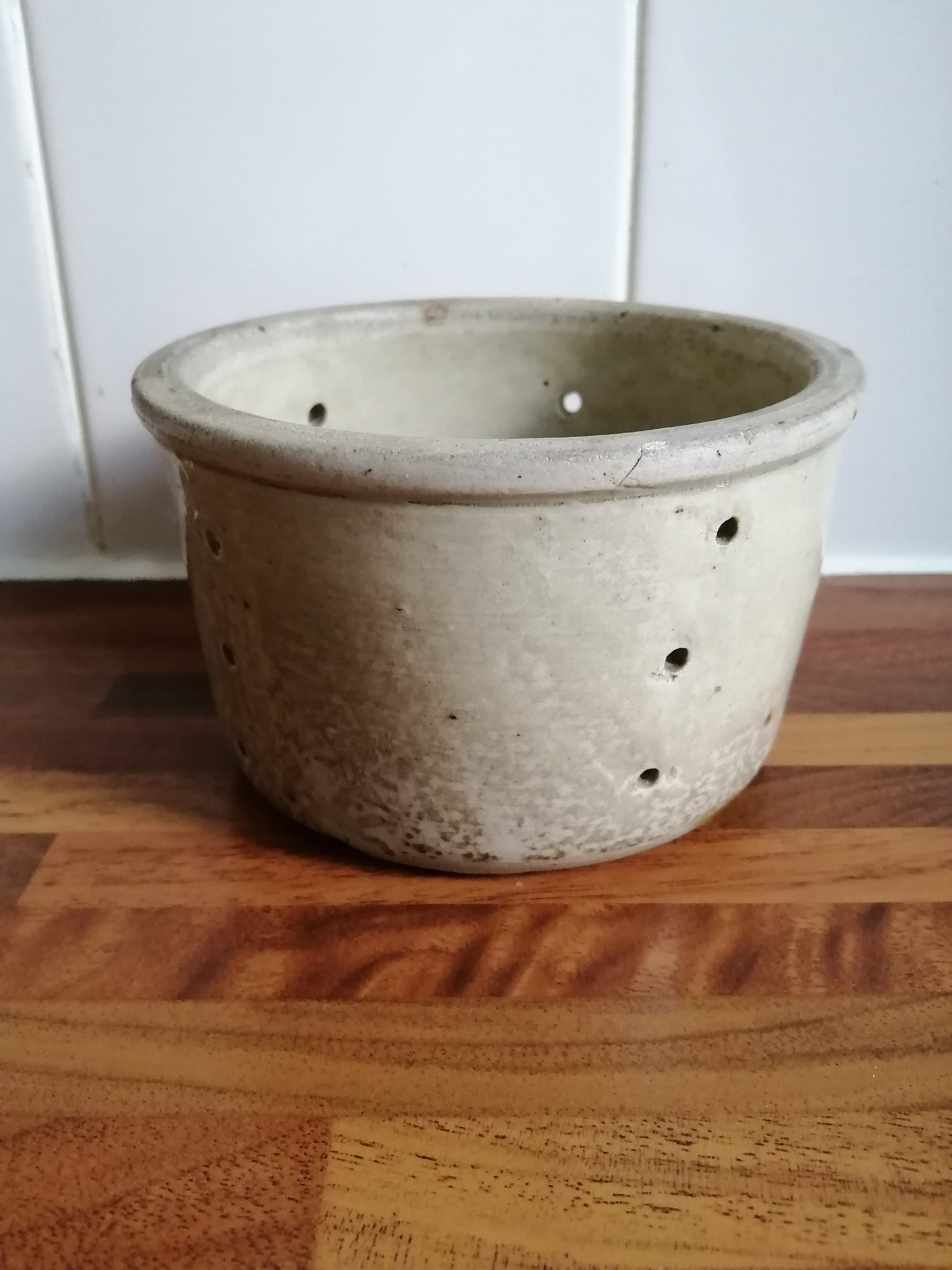 Cheese Drainer Antique French Cheese Mold Farmhouse Kitchen Etsy