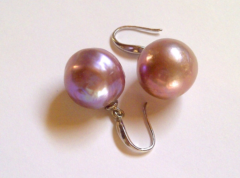 Real Pearl. Pearl Earrings. Huge Pearl Earrings. Real Pearl Earrings