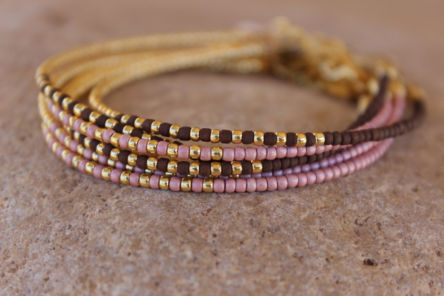 The SNAKE bracelet, Dainty Bracelet, Delicate Bracelet, Stackable Bracelets, Beaded Bracelet, Spring gift, Mother's day Gift, Girls bracelet