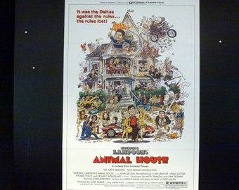 Animal House-Original Vintage Movie Poster of National Lampoons 
