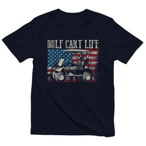 Cool Golf Cart Life-T-shirt Golfen grappig premium T-shirt