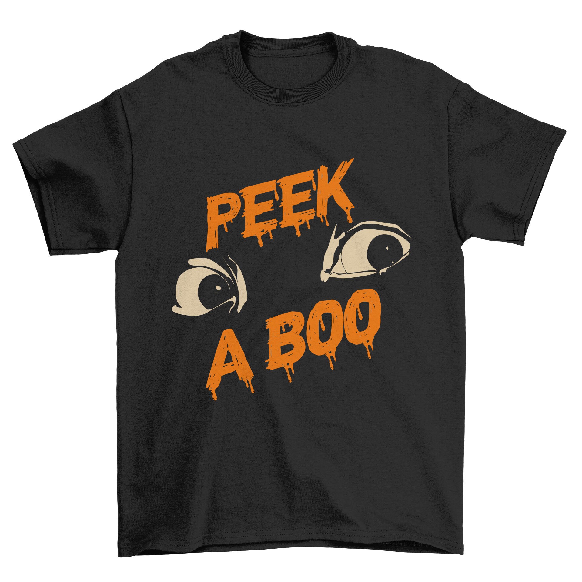 A Custom Horror Peek Boo Graphic Tee l Unisex Shirts l