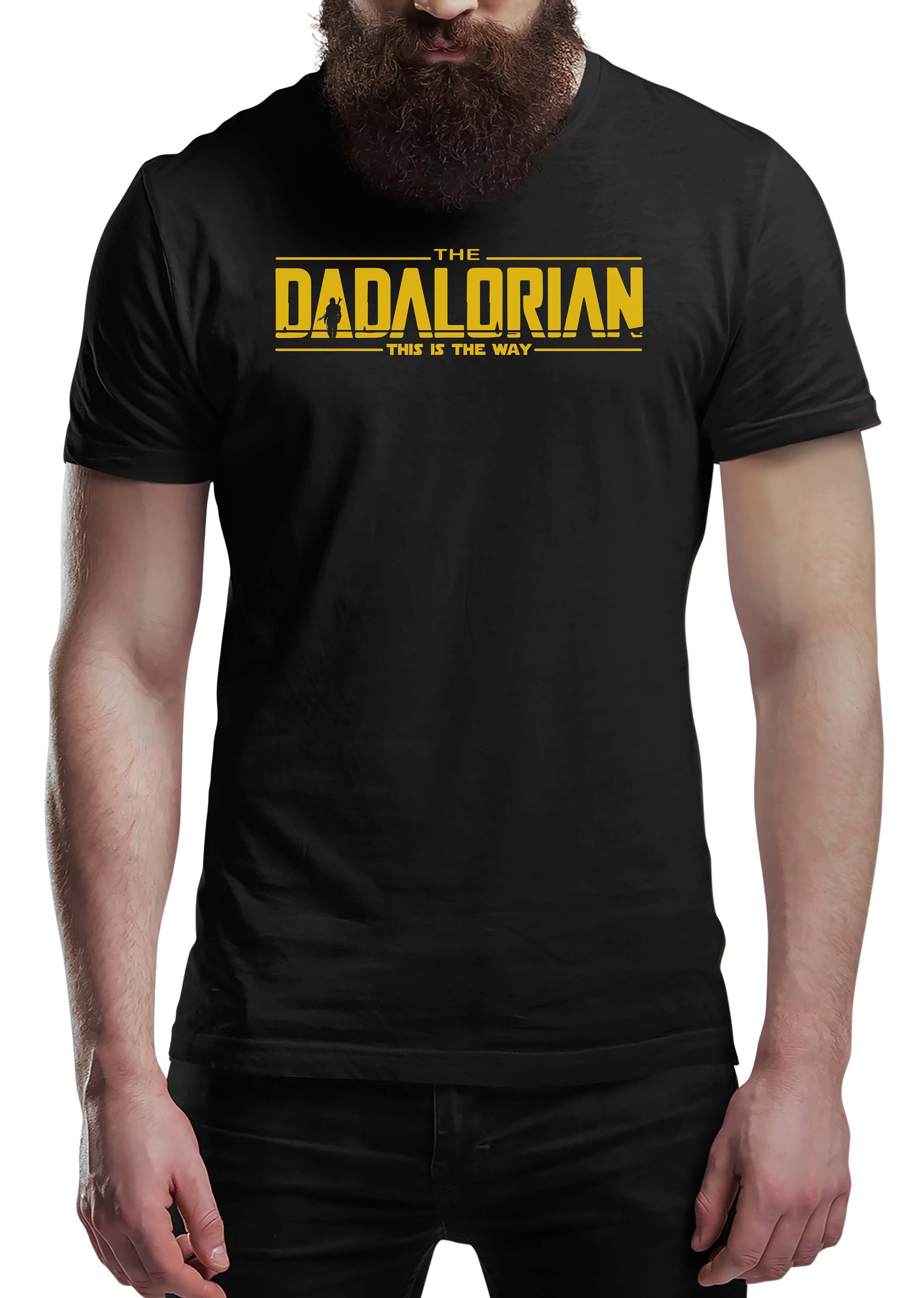 Fathers Day T Shirt THE DADALORIAN This Is The Way Men's Fun Gift…
