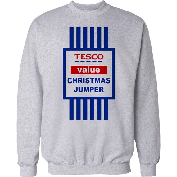Funny Secret Santa Gift Tesco Value Spoof Christmas Work X-mas Present T-shirt
