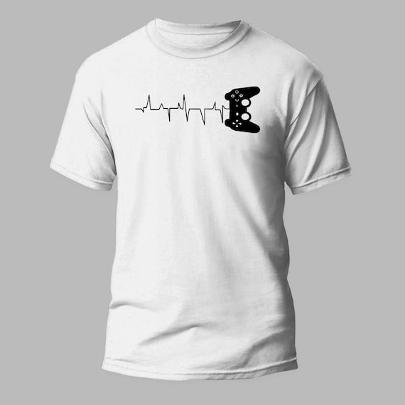Gamer Heartbeat Shirt - Video Game Player Gift Gamer Heartbeat Shirt - Video Game Player Gift