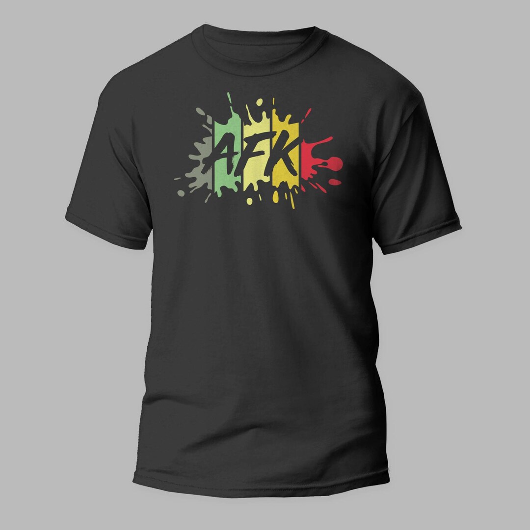 Gamer AFT Splat Logo Gaming T Shirt Ideal Gift for Video Game Fan Tee ...