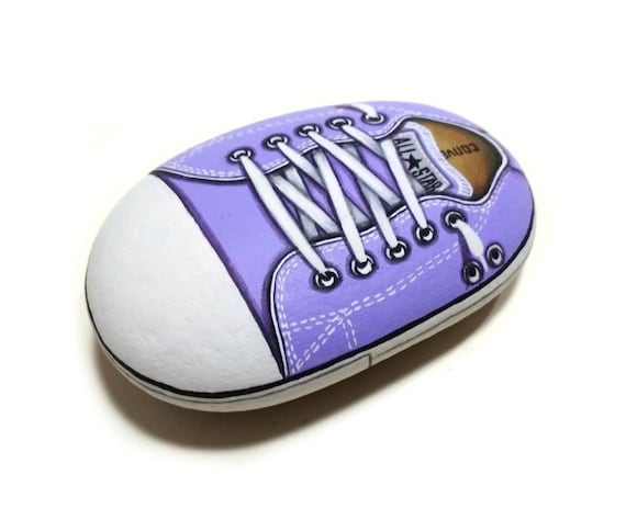 purple all star converse