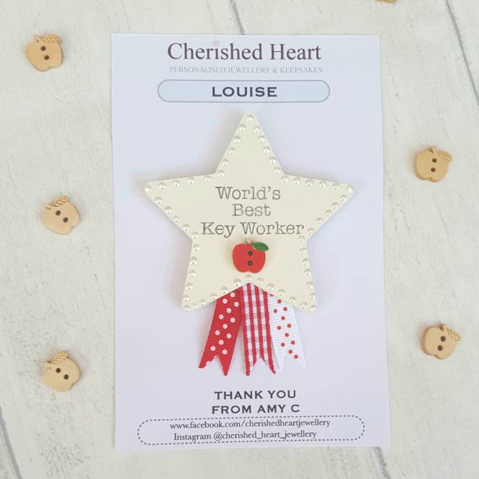 Nursery Key Worker Nursery Key Worker Gift Etsy UK