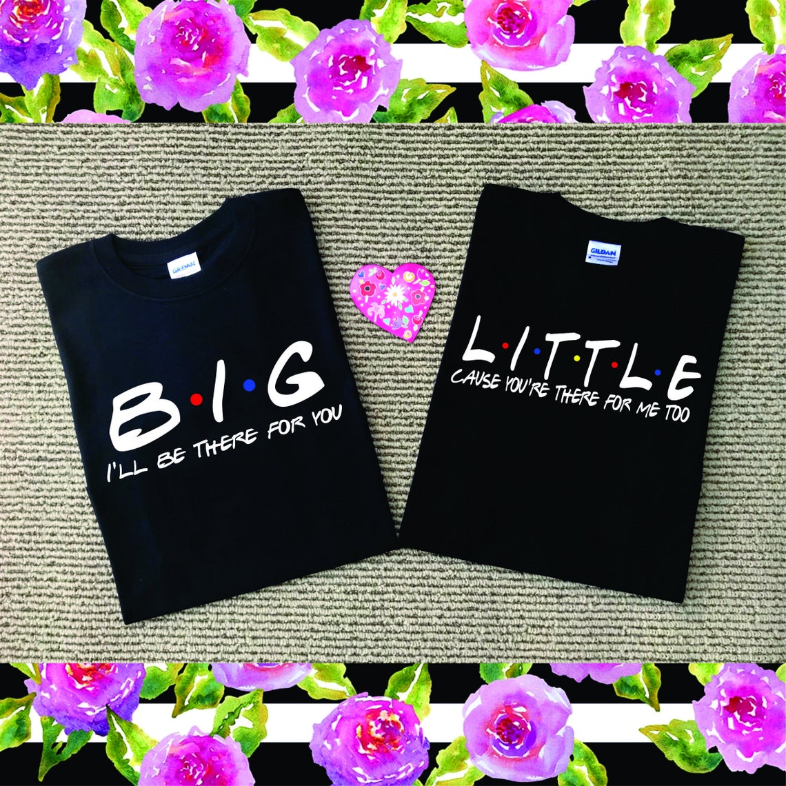 Big Little shirts Big Little Reveal Friends tv show Big Etsy