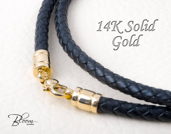 Braided Cord for Pendant | Leather Necklace