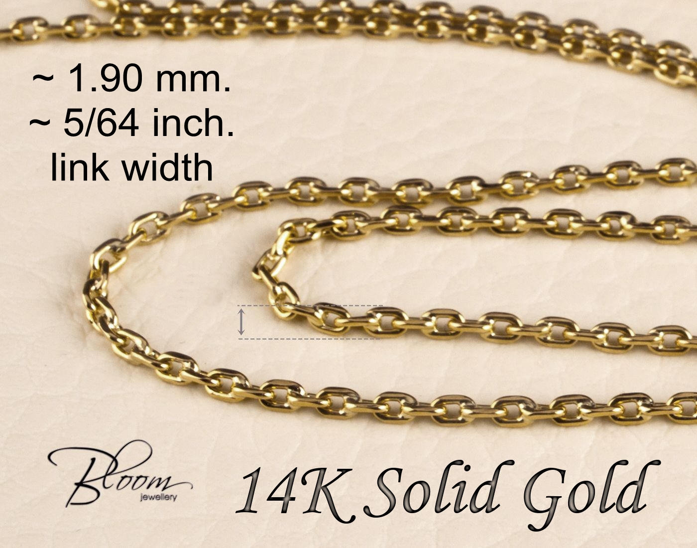 14K Gold Chain Necklace Mens Gold Chain for Men Anchor Gold Etsy