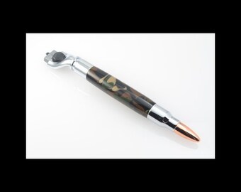Handmade Camouflage Bullet Razor, Mach3 or Venus Cartridge
