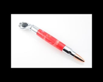 Red White Bullet Razor, MACH3 Venus Compatible, Groomsmen Gift