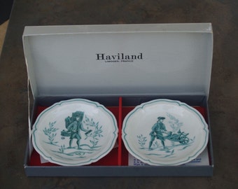 Haviland Limoges France Plates NIB Signed Sudwick Haviland