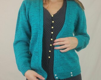 turquoise cardigans ladies