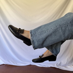 Square Toe Loafers 90s - Etsy