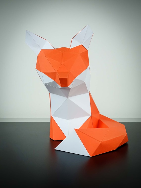 Papertrophy Fox Etsy